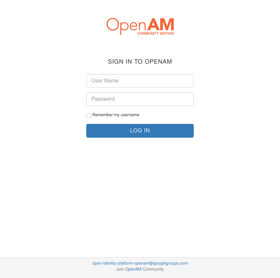 OpenAM-Community-Edition