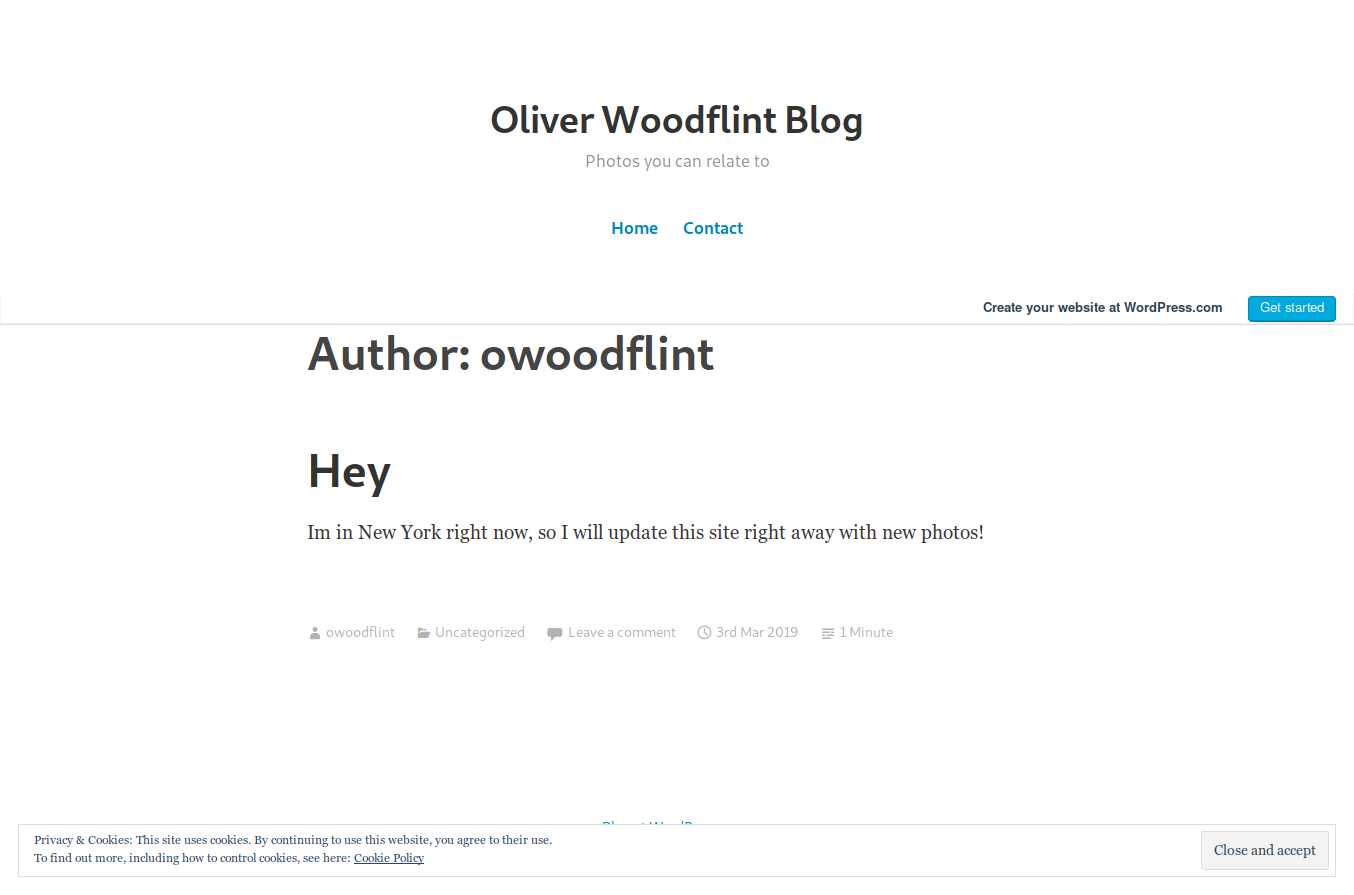 wordpress-account